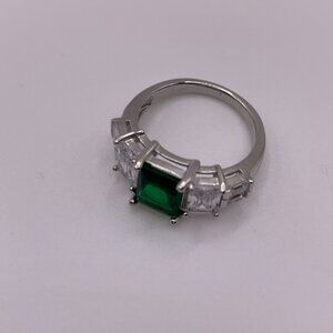 Sterling silver and cz ring  size 5/052224/RG0010B